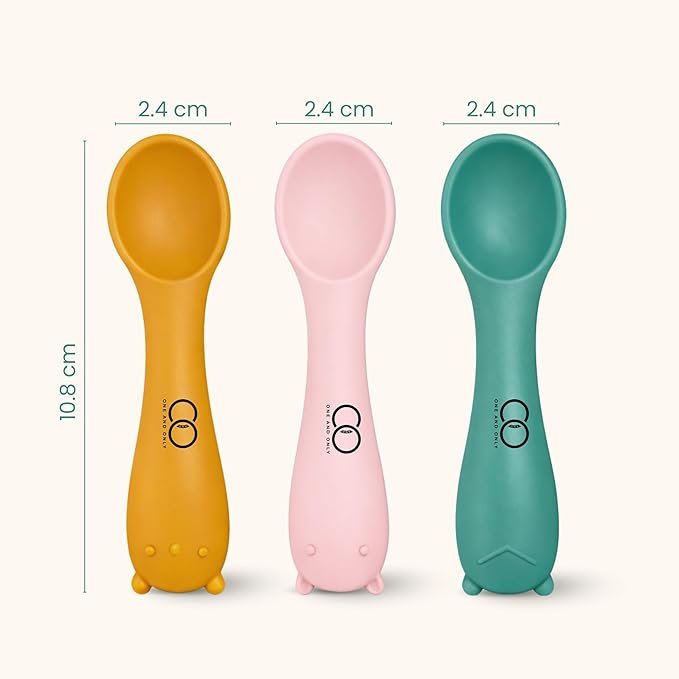 Silicon Training Spoon Set of 3 - Image 5